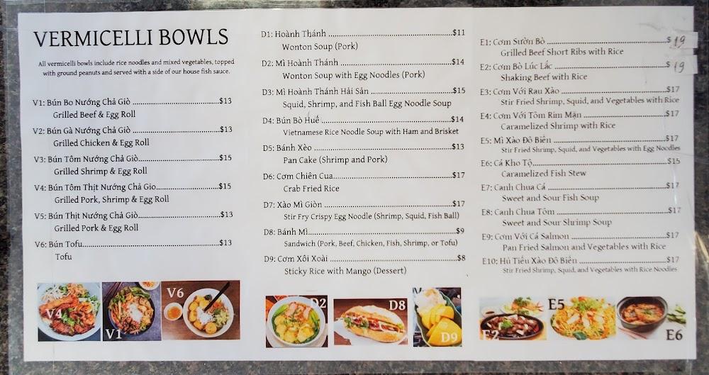 Chopsticks Pho & Grill Menu image 4